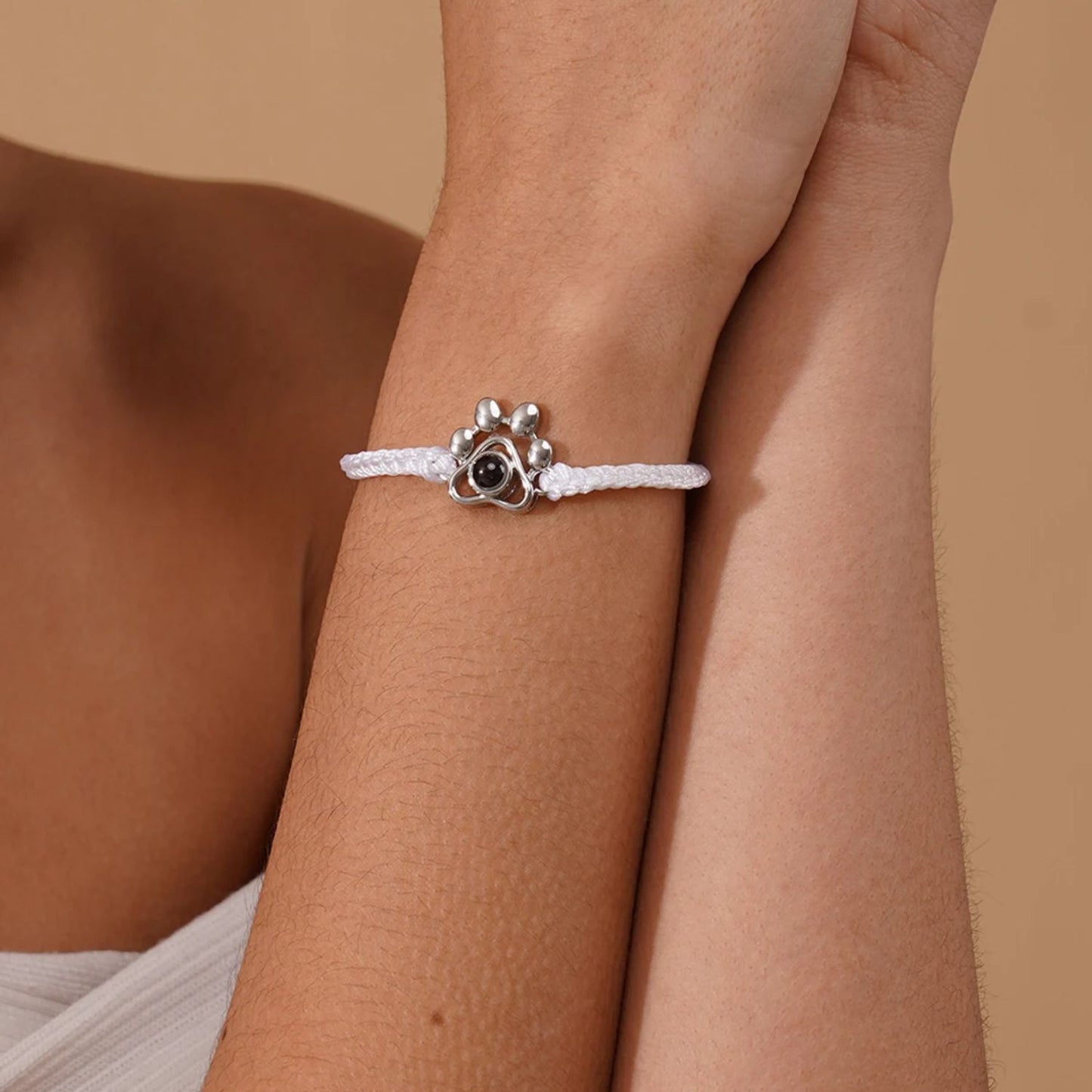 Pulsera de Proyección Dije de Huella