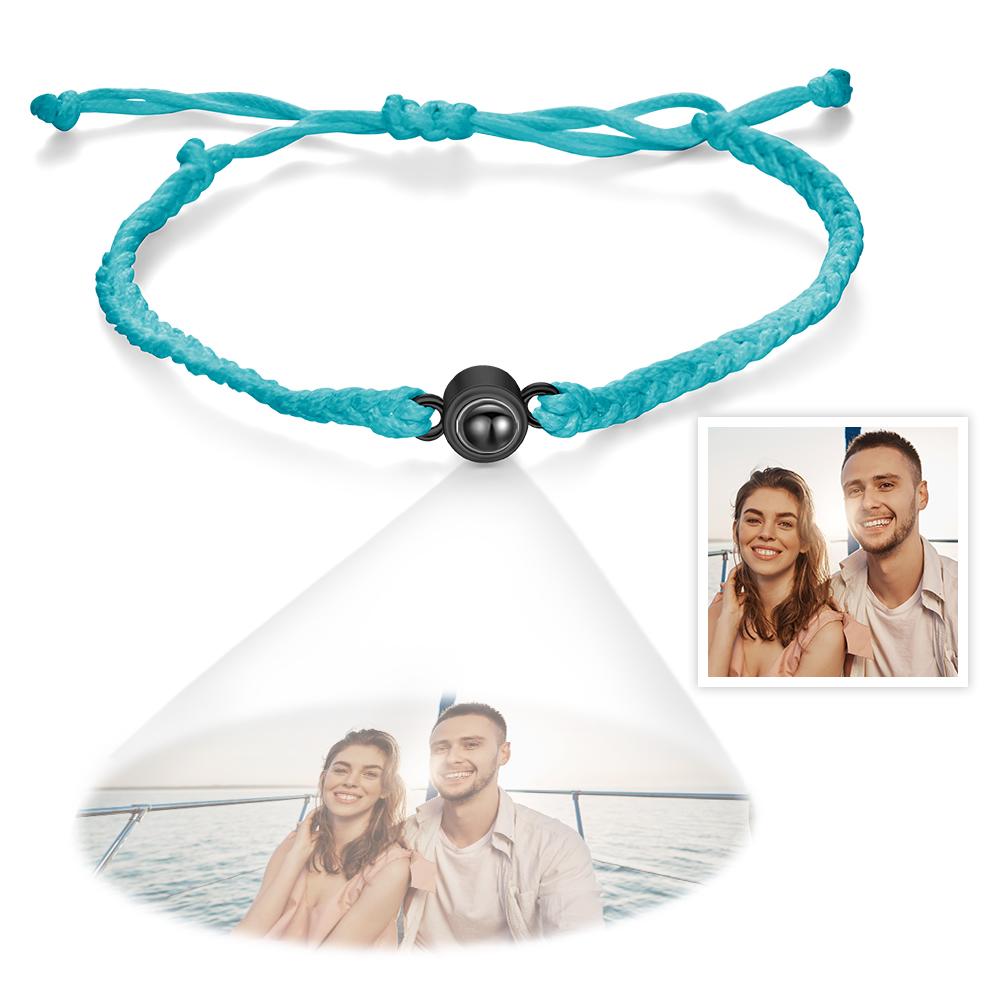 Pulsera Unisex de Proyección Personalizada con Foto a Color
