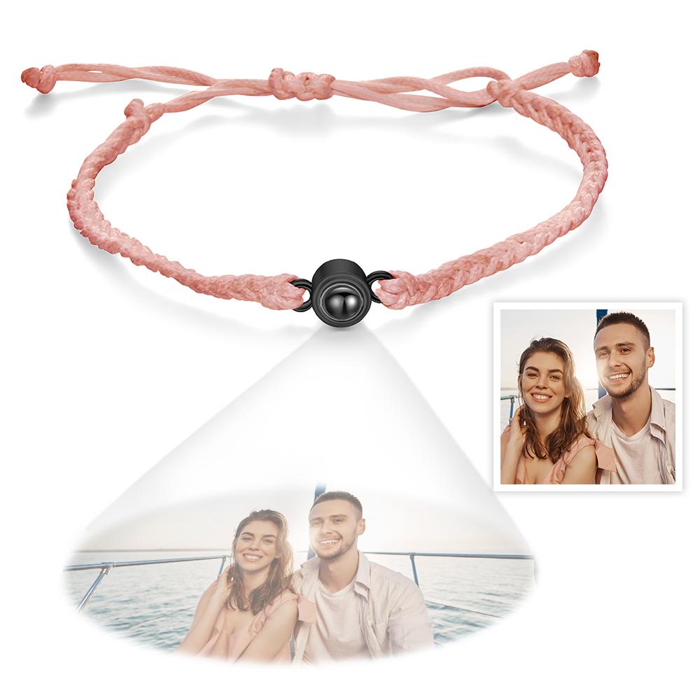 Pulsera Unisex de Proyección Personalizada con Foto a Color