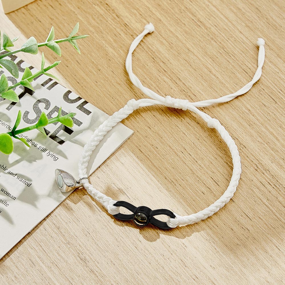 Pulseras de Proyección Magnéticas para Pareja