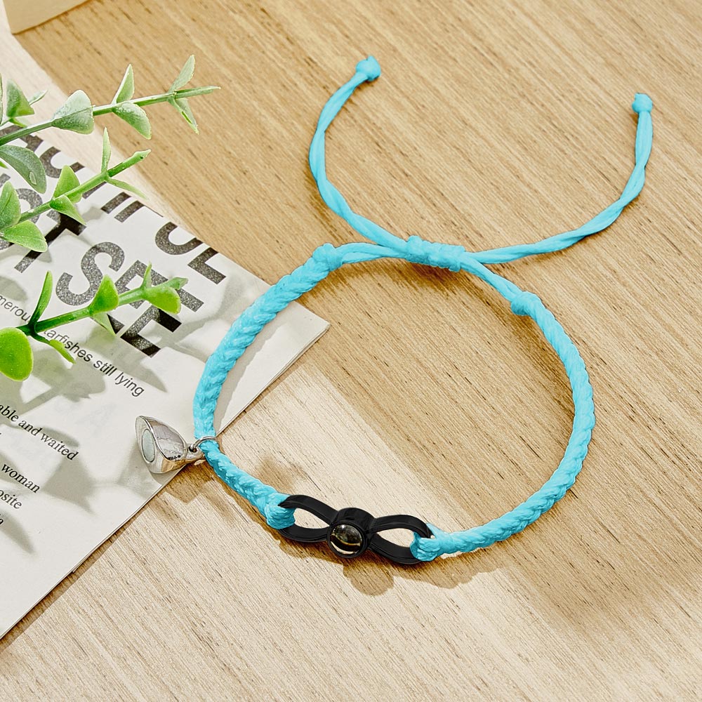 Pulseras de Proyección Magnéticas para Pareja