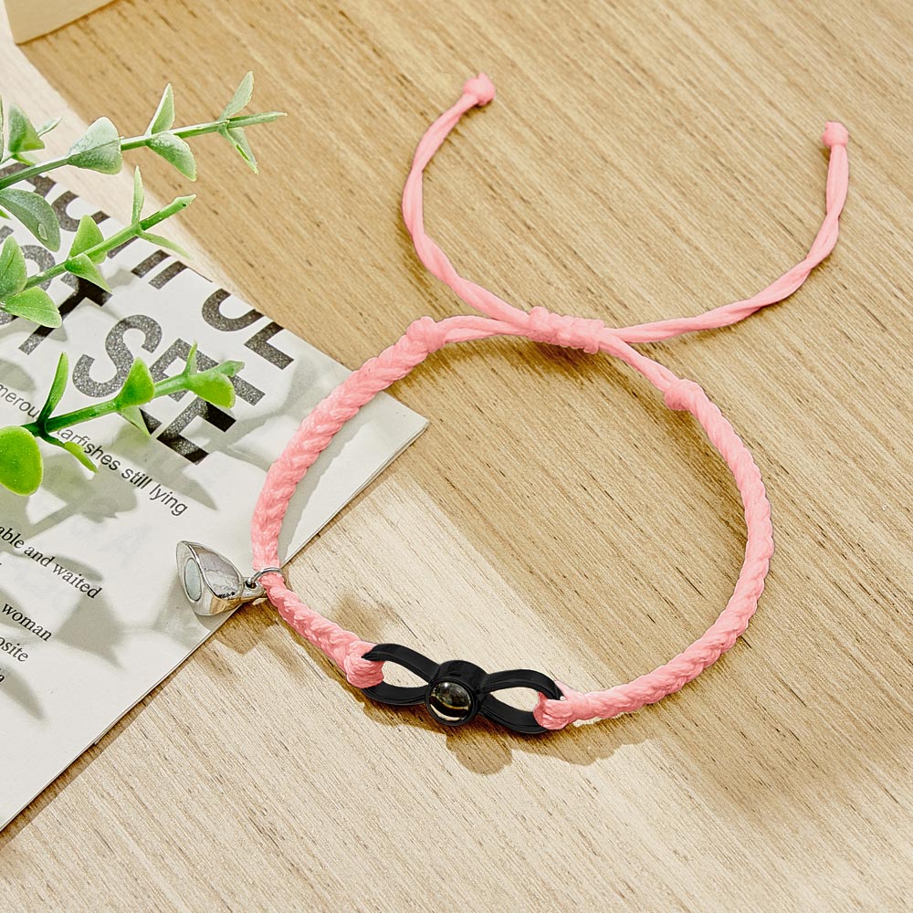 Pulseras de Proyección Magnéticas para Pareja