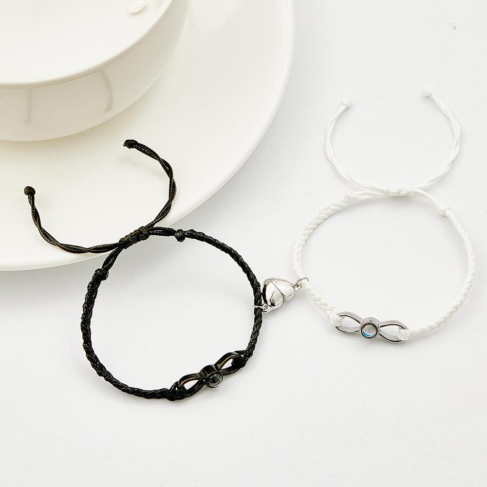 Pulseras de Proyección Magnéticas para Pareja