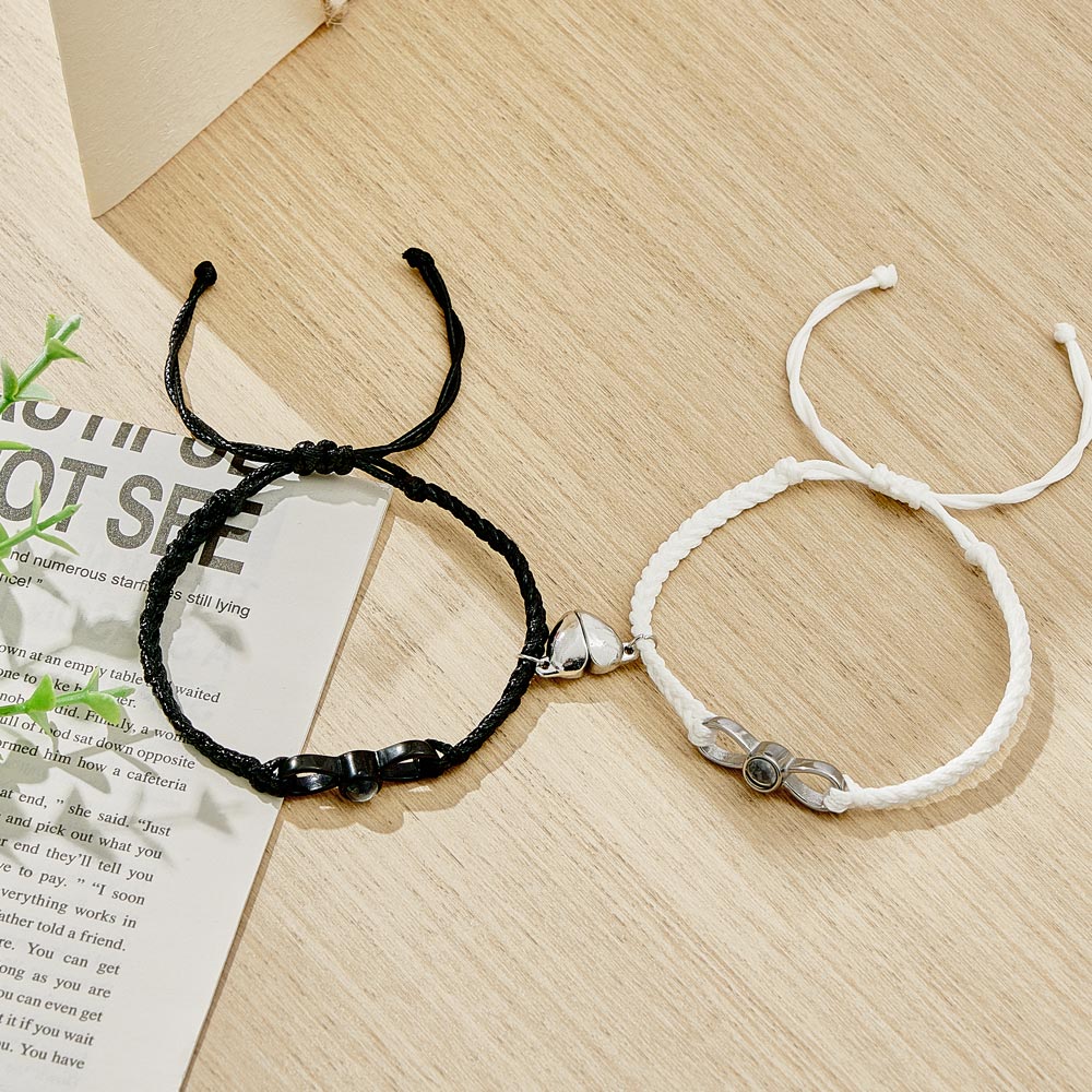 Pulseras de Proyección Magnéticas para Pareja