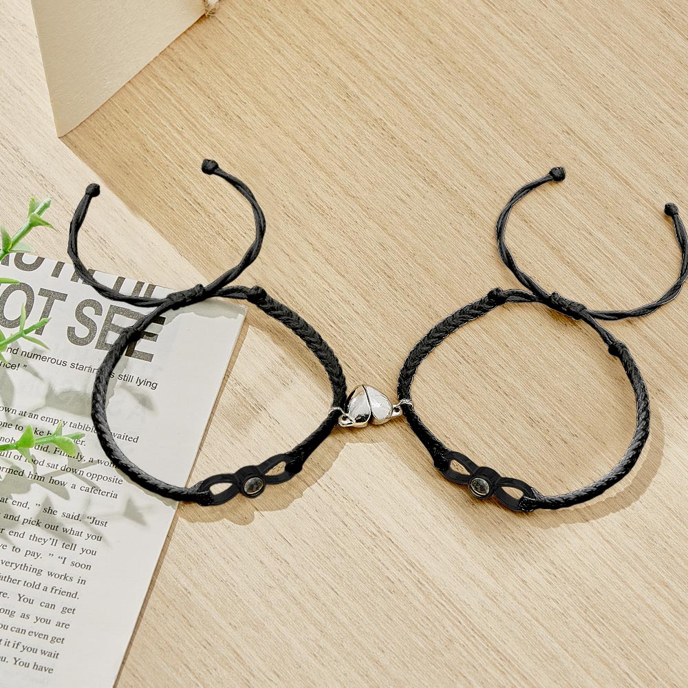 Pulseras de Proyección Magnéticas para Pareja