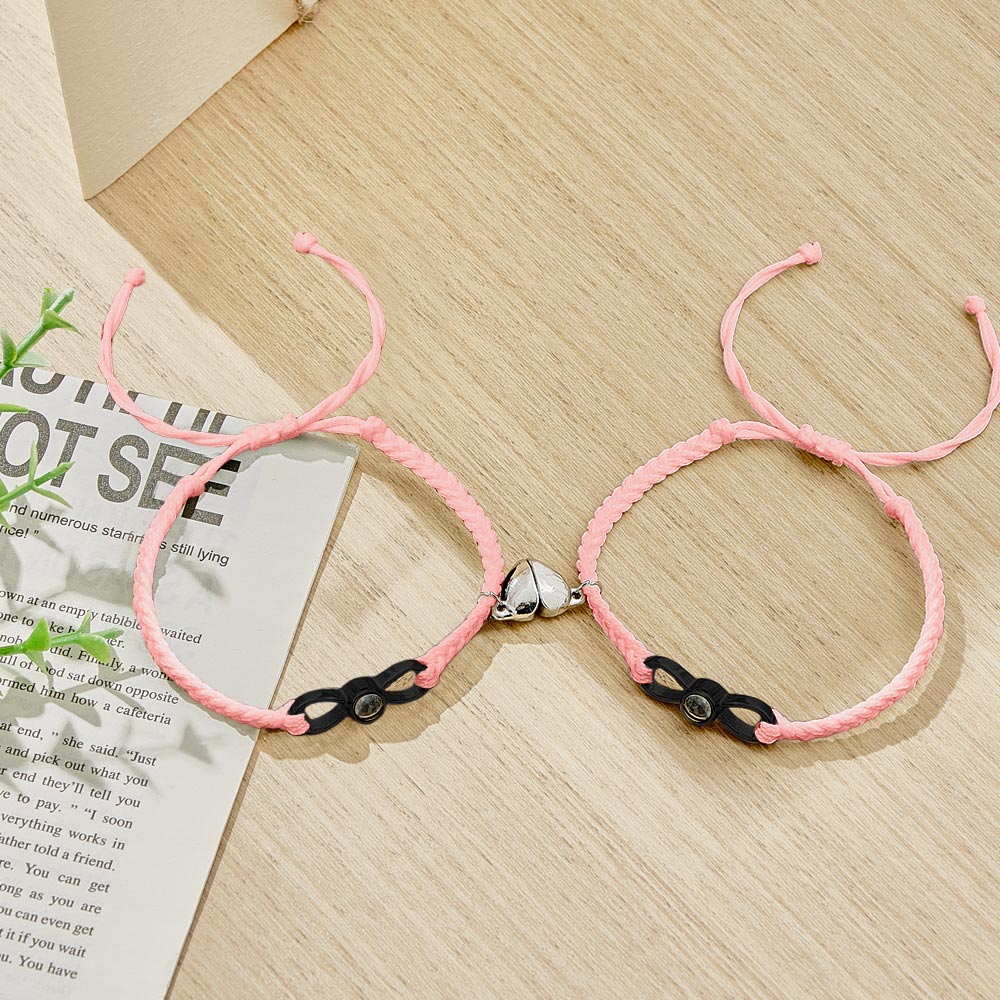 Pulseras de Proyección Magnéticas para Pareja