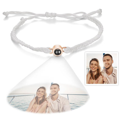 Pulsera Unisex de Proyección Personalizada con Foto a Color