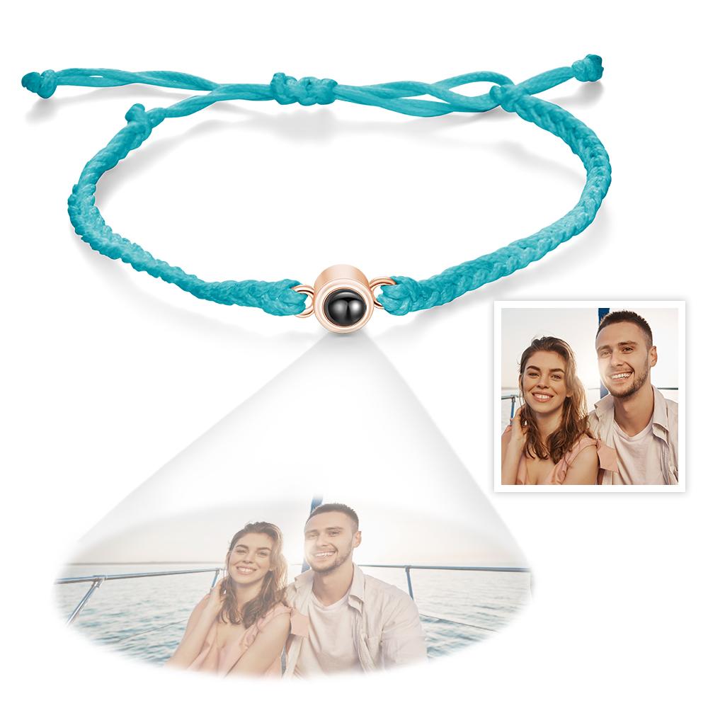 Pulsera Unisex de Proyección Personalizada con Foto a Color