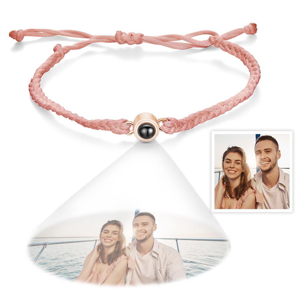 Pulsera Unisex de Proyección Personalizada con Foto a Color