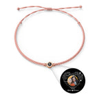 Pulsera de Proyección de Foto Personalizada — “Te Amo” en 100 Idiomas