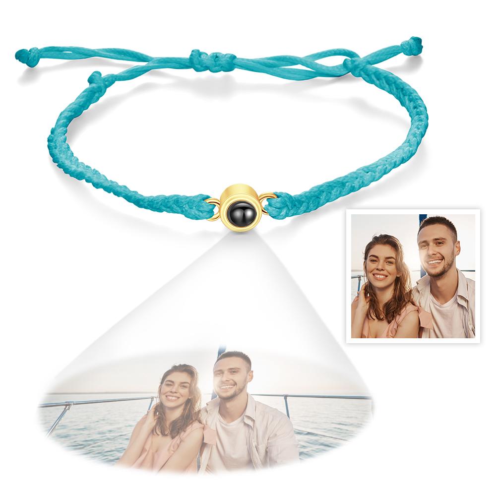Pulsera Unisex de Proyección Personalizada con Foto a Color