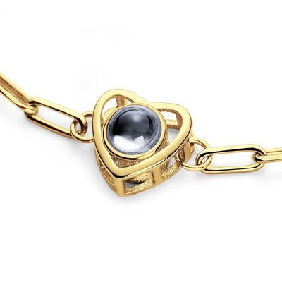 Brazalete de Proyección con Dije de Corazón