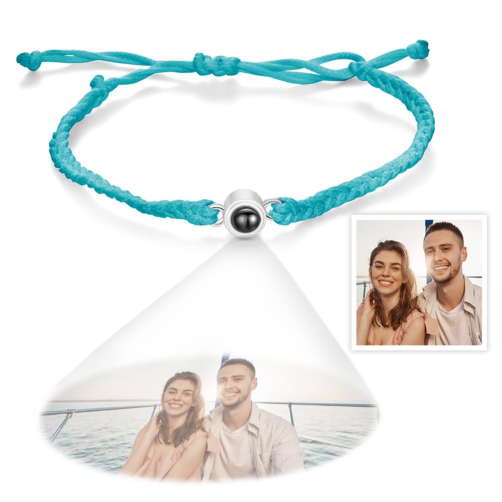 Pulsera Unisex de Proyección Personalizada con Foto a Color
