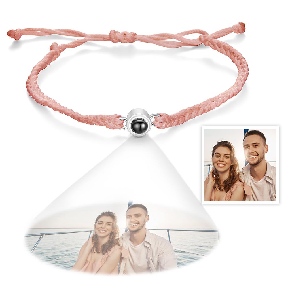 Pulsera Unisex de Proyección Personalizada con Foto a Color