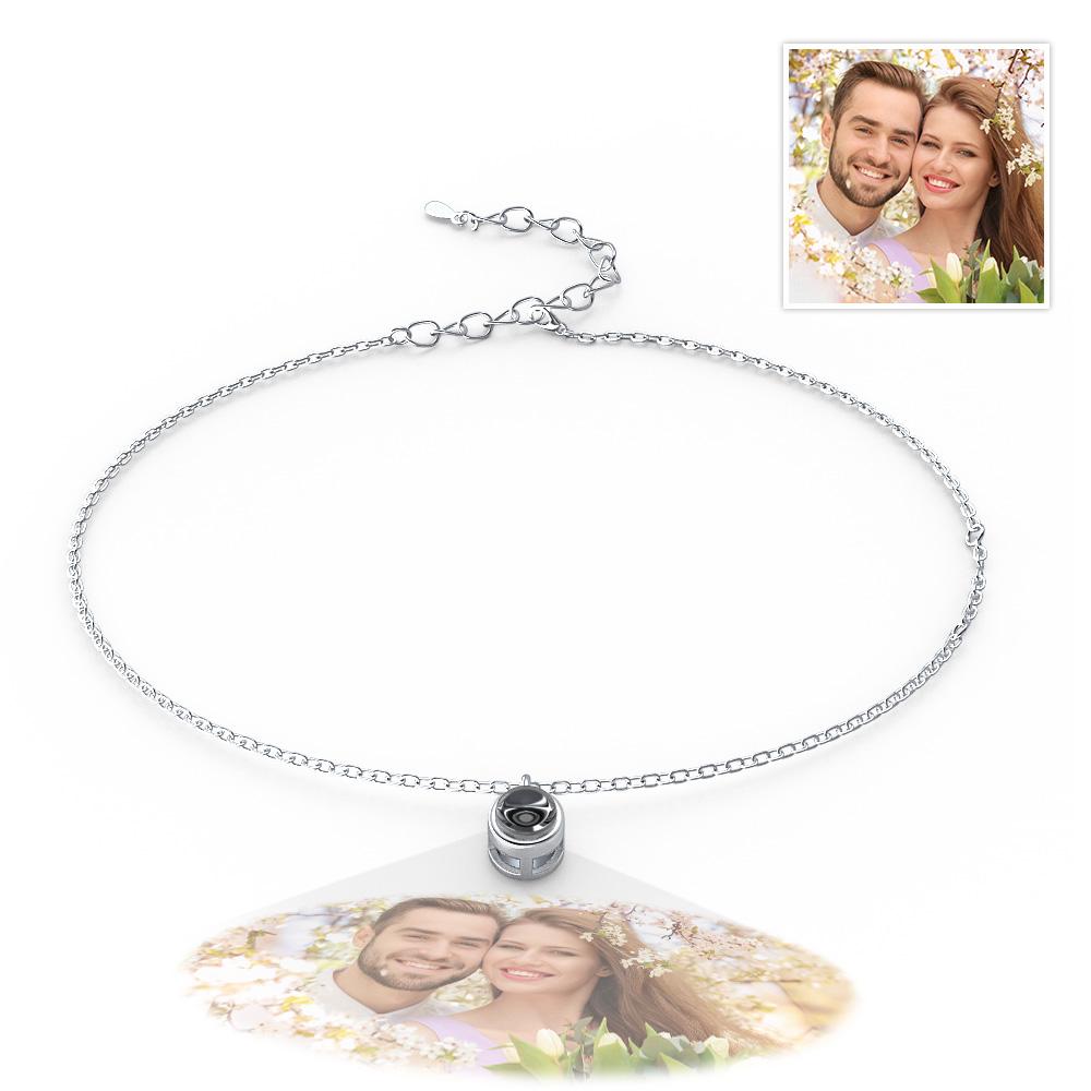 Pulsera de Proyección Personalizada con Hasta 6 Fotos