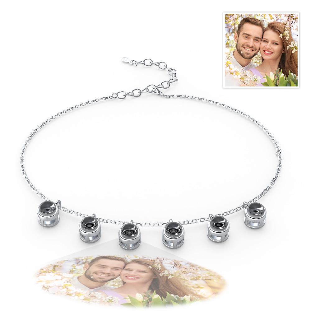 Pulsera de Proyección Personalizada con Hasta 6 Fotos