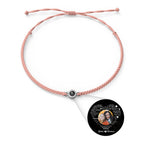Pulsera de Proyección de Foto Personalizada — “Te Amo” en 100 Idiomas