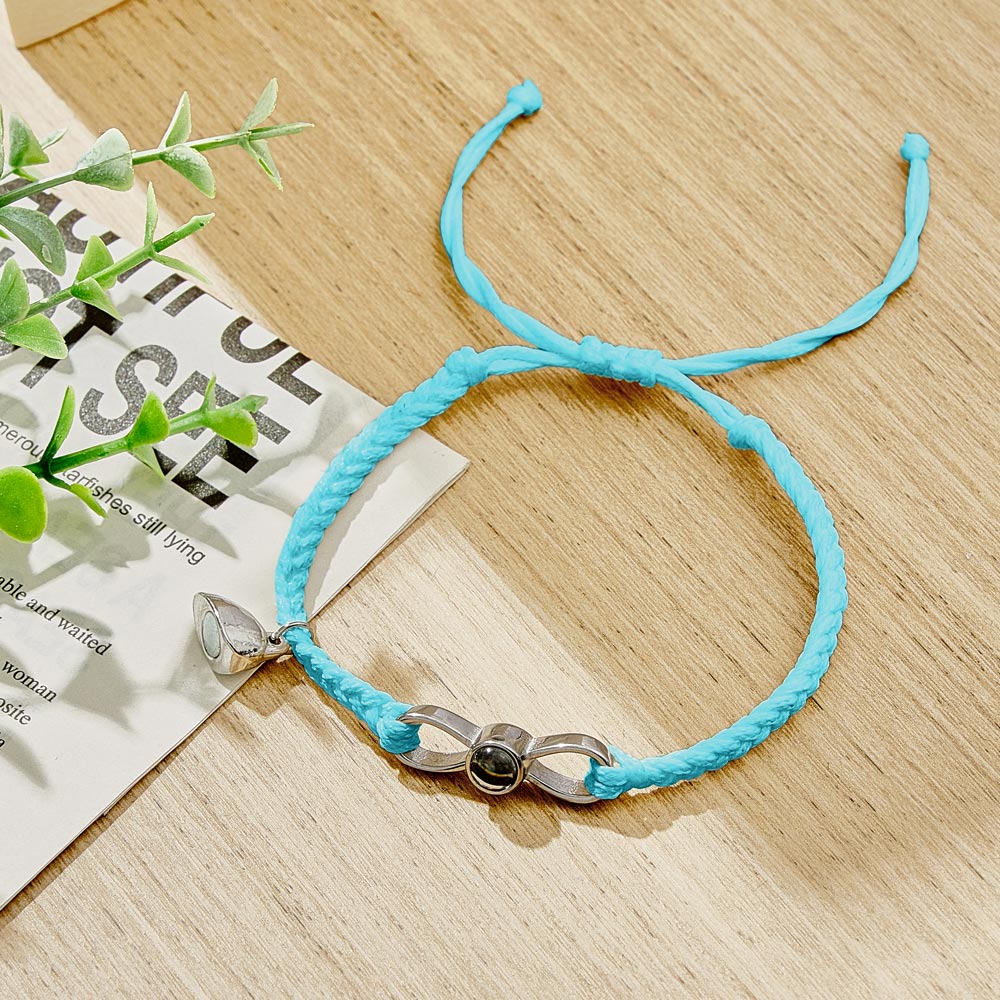 Pulseras de Proyección Magnéticas para Pareja