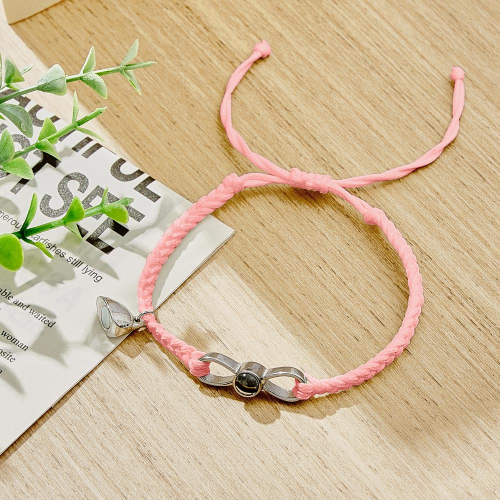 Pulseras de Proyección Magnéticas para Pareja