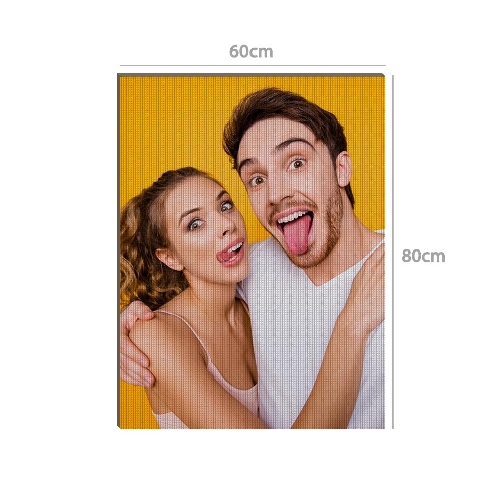 Pintura de Diamantes Personalizada con Foto