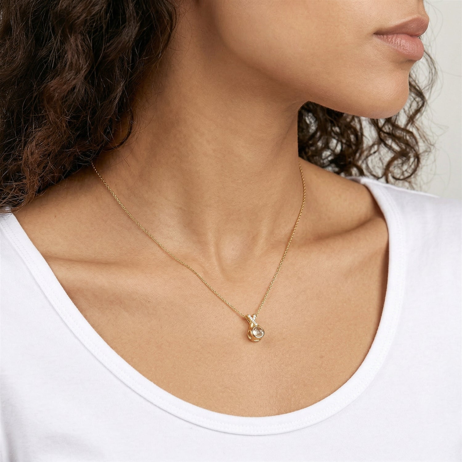 Collar Personalizado con Proyección de Foto