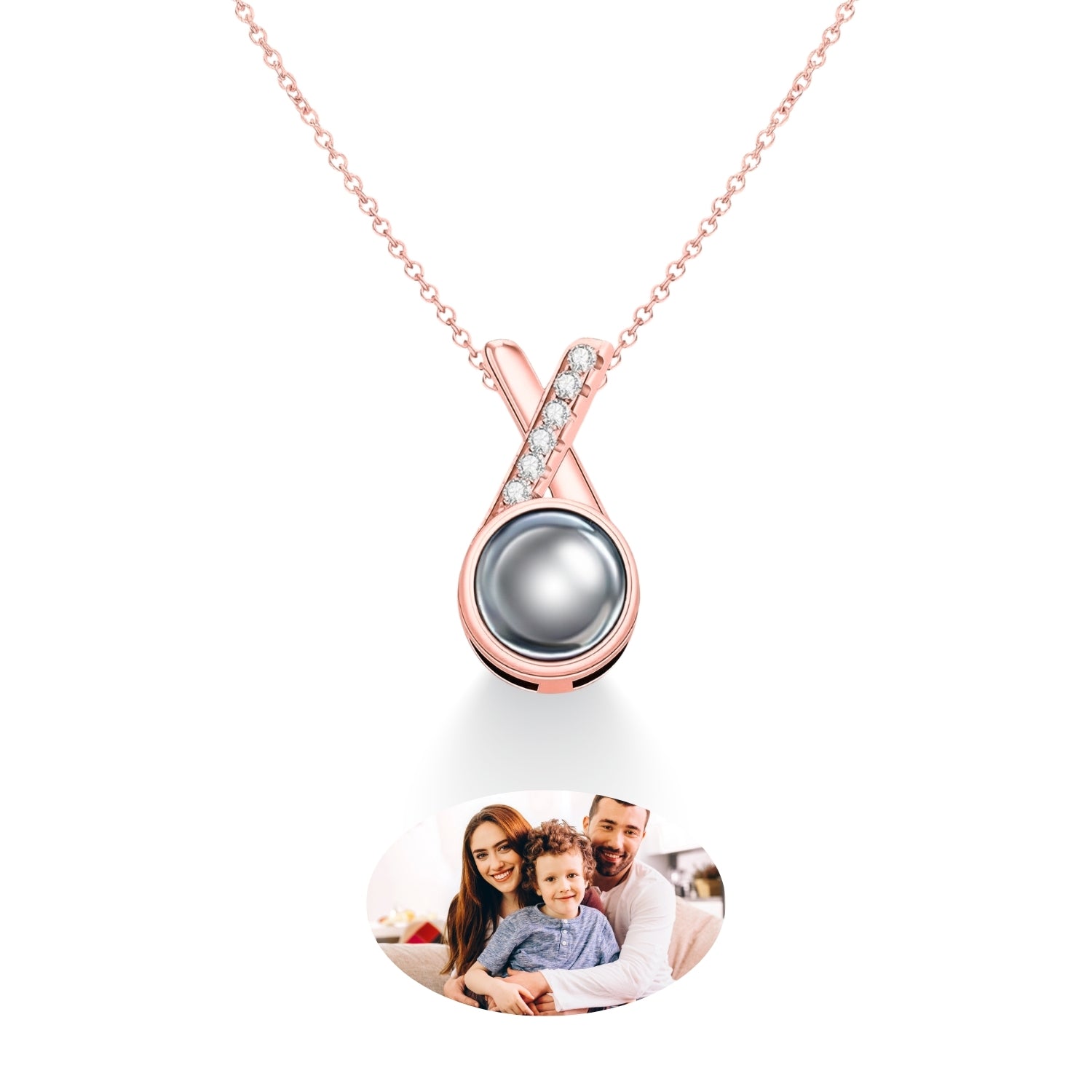 Collar Personalizado con Proyección de Foto