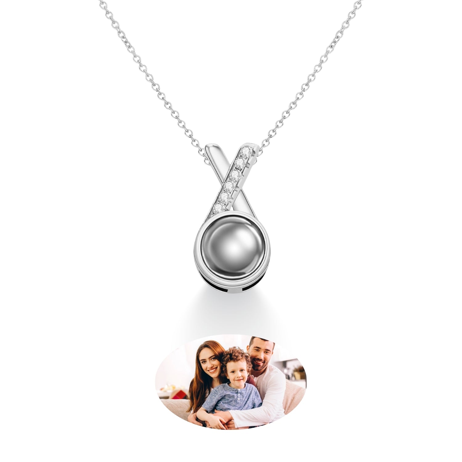 Collar Personalizado con Proyección de Foto