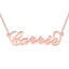 Collar Personalizado con Nombre Estilo Carrie