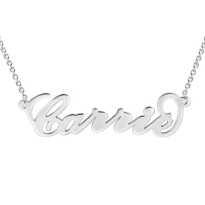 Collar Personalizado con Nombre Estilo Carrie