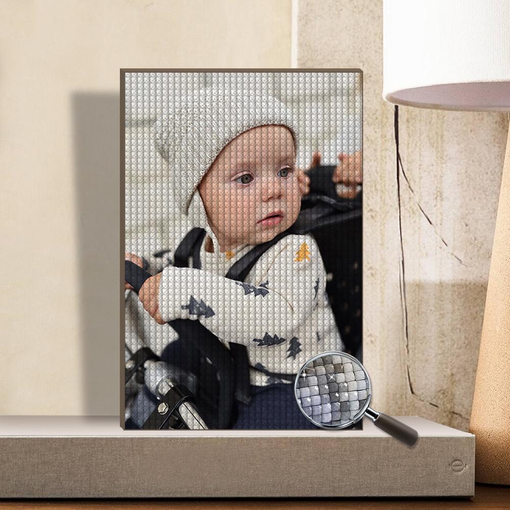 Pintura de Diamantes Personalizada con Foto