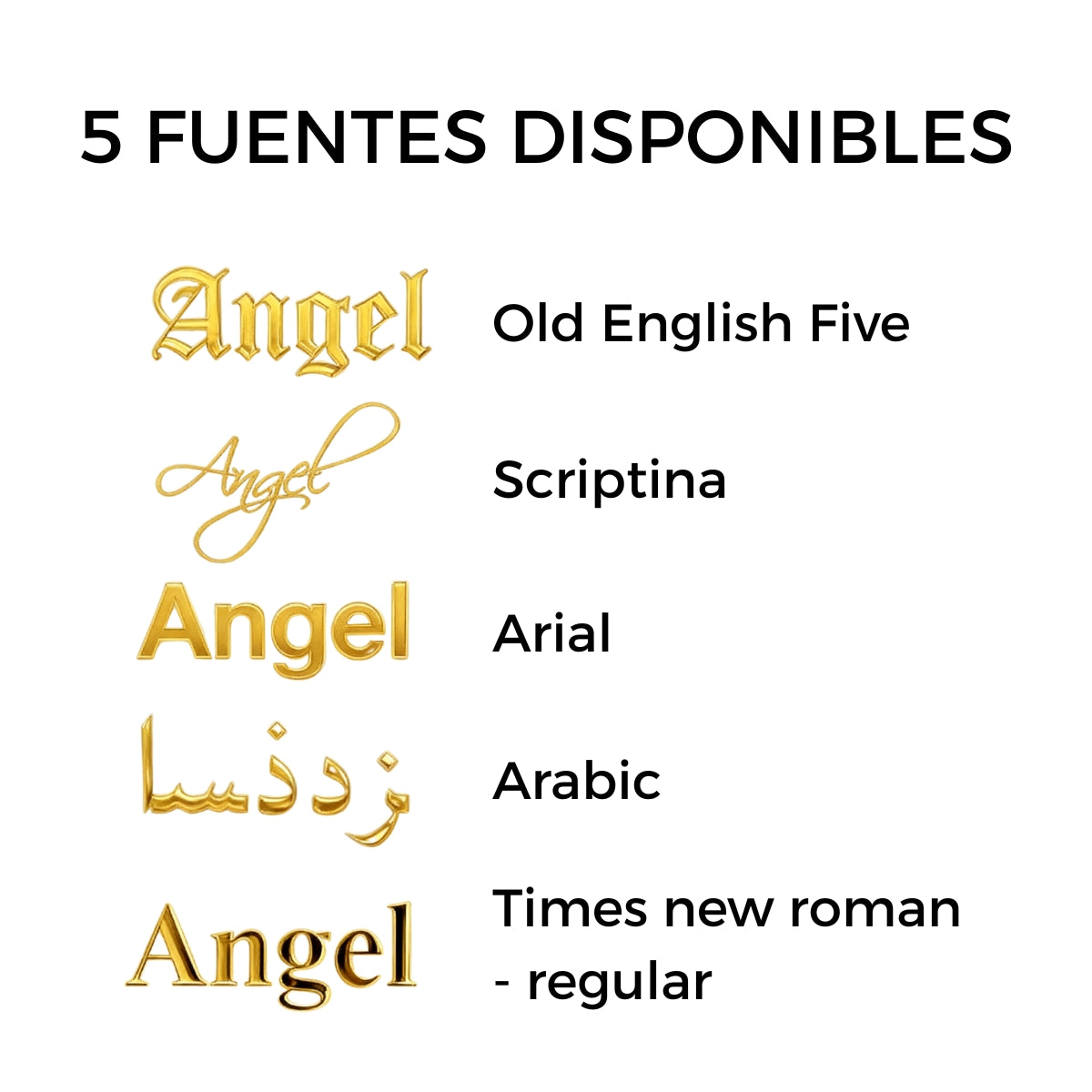 Collar Personalizado con Nombre en Acero Inoxidable