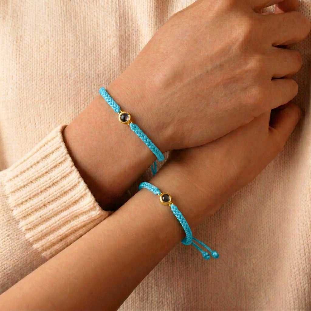 Pulsera Unisex de Proyección Personalizada con Foto a Color