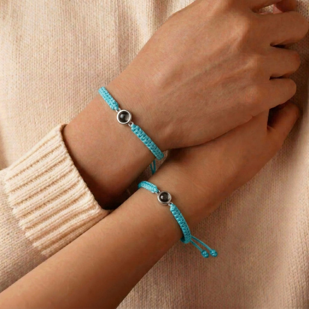 Pulsera Unisex de Proyección Personalizada con Foto a Color