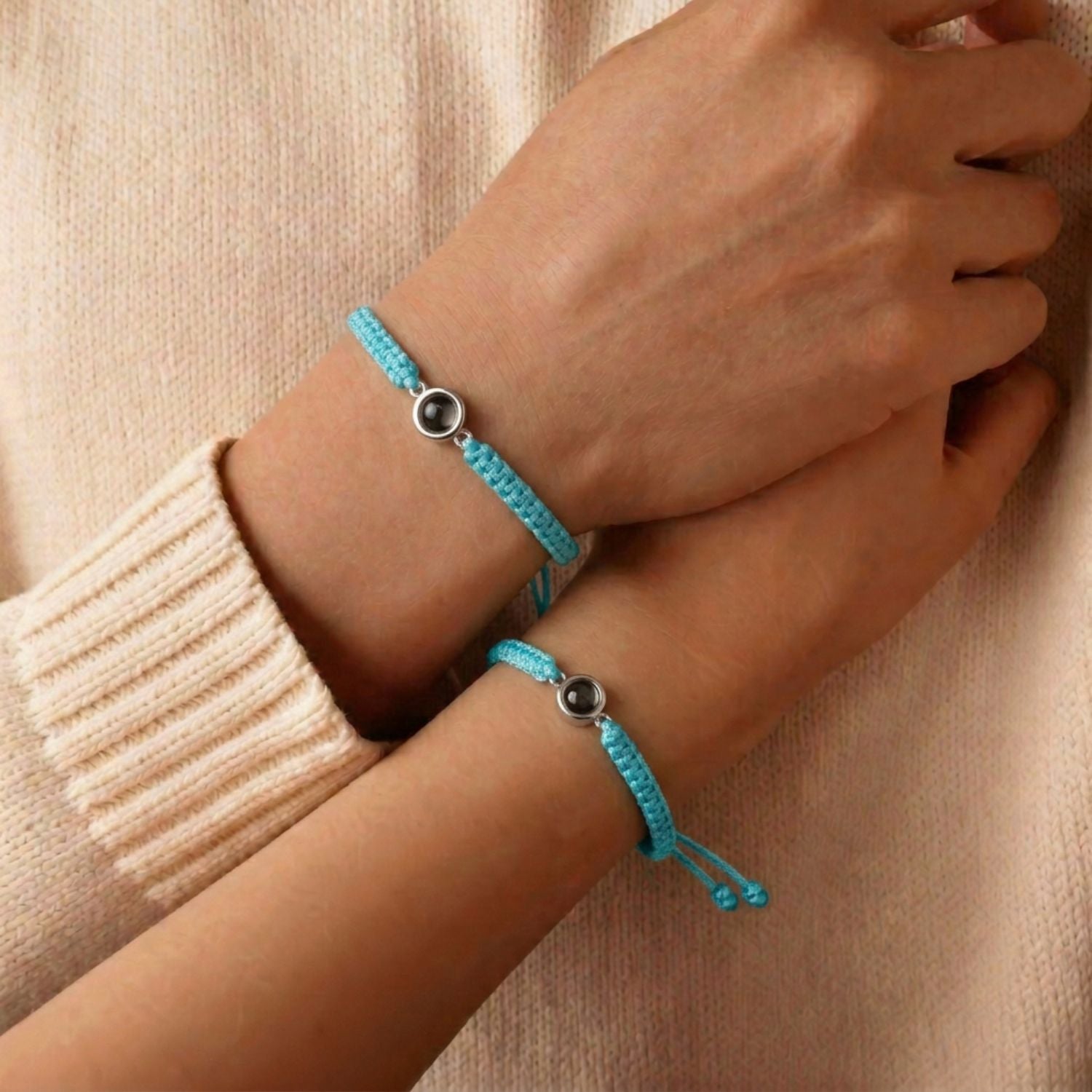 Pulsera Unisex de Proyección Personalizada con Foto a Color