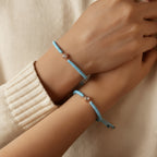 Pulsera de Proyección Trenzada con Foto Blanco y Negro