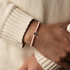 Pulsera de Proyección Trenzada con Foto Blanco y Negro