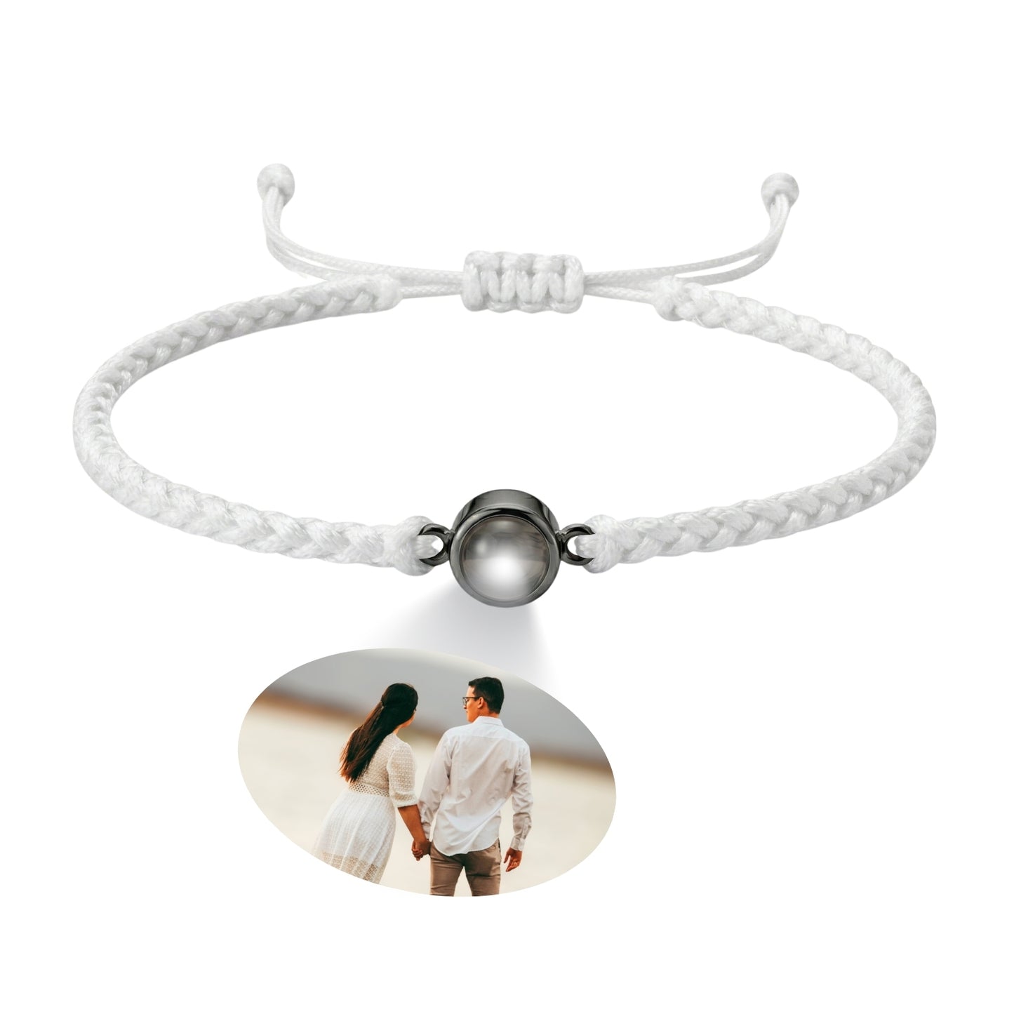 Pulsera Unisex de Proyección Personalizada con Foto a Color