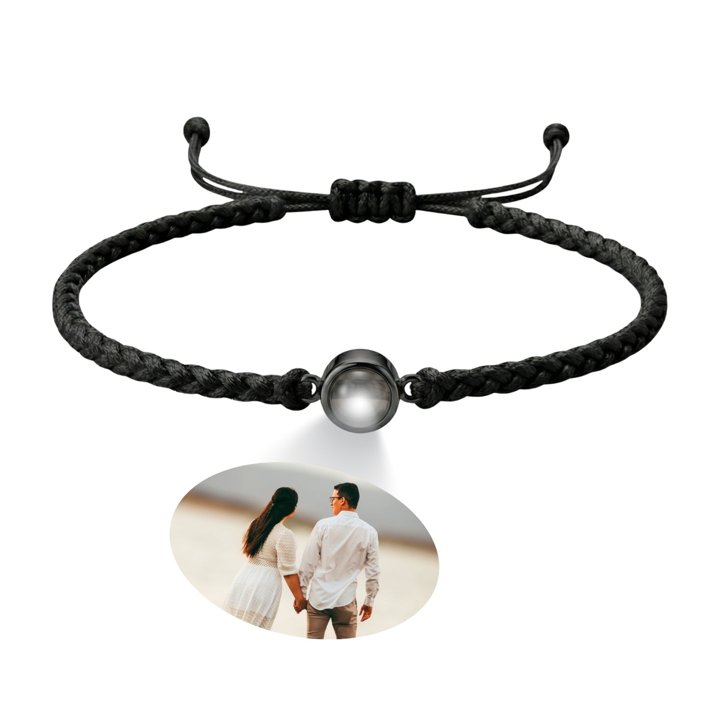 Pulsera Unisex de Proyección Personalizada con Foto a Color