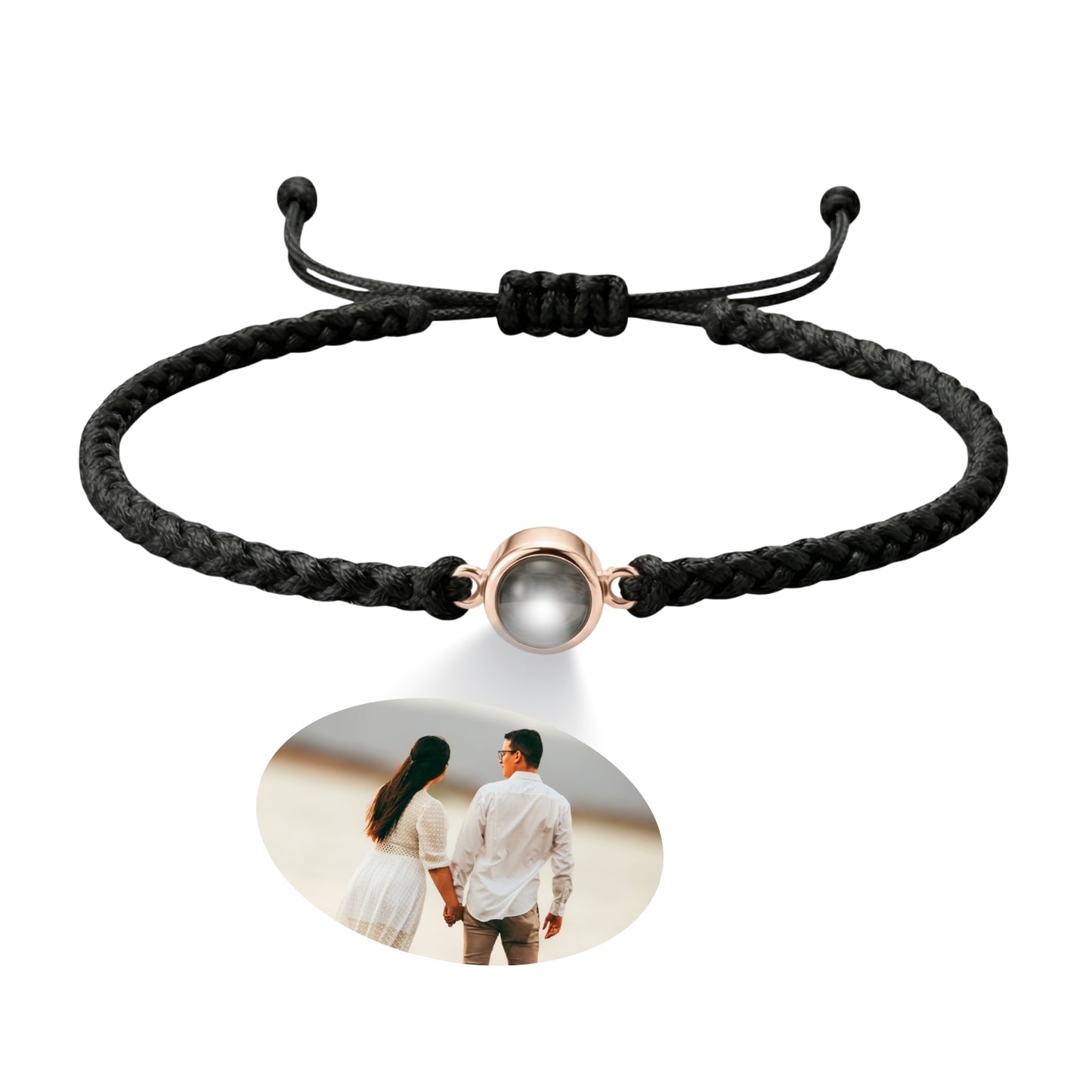 Pulsera Unisex de Proyección Personalizada con Foto a Color