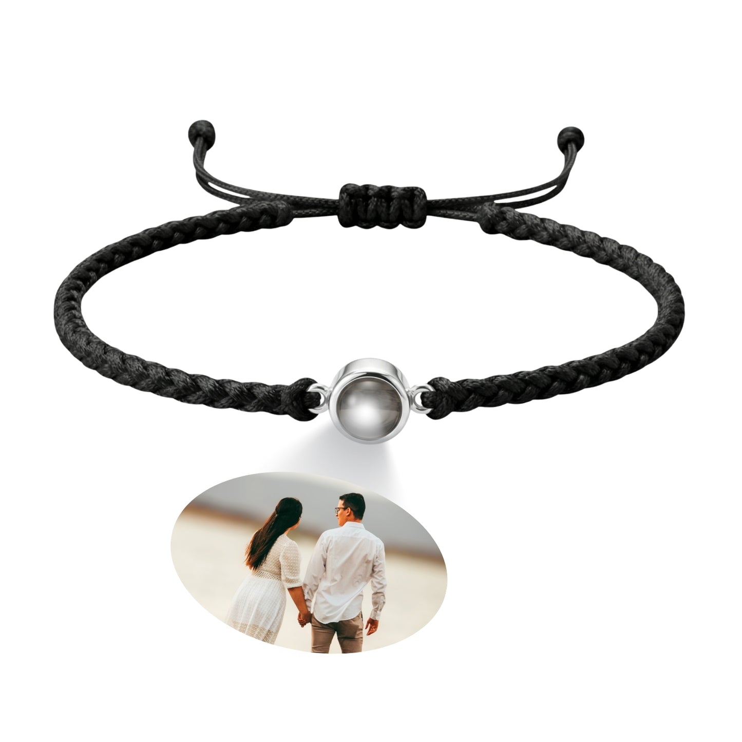 Pulsera Unisex de Proyección Personalizada con Foto a Color