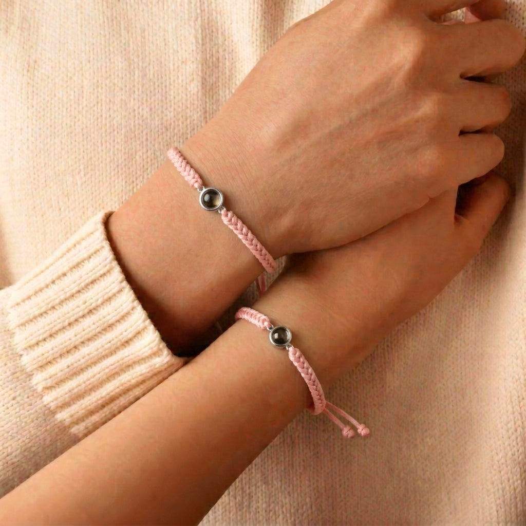 Pulsera Unisex de Proyección Personalizada con Foto a Color